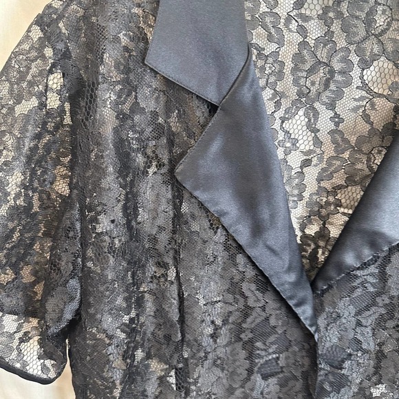 VTG. 90’s Victoria's Secret Gold Label Black Lace Up Women’s S Grunge - Picture 3 of 7